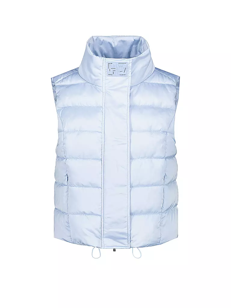 MONARI | Steppgilet | hellblau