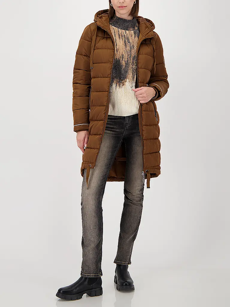 MONARI | Steppmantel  | braun