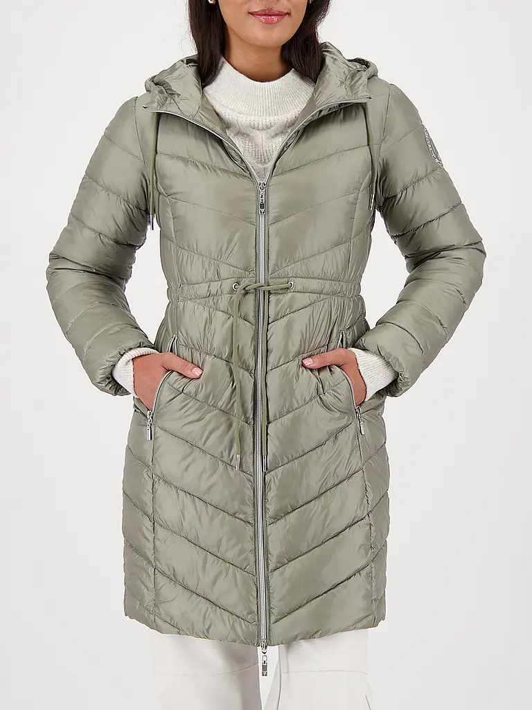 MONARI | Steppmantel | Olive