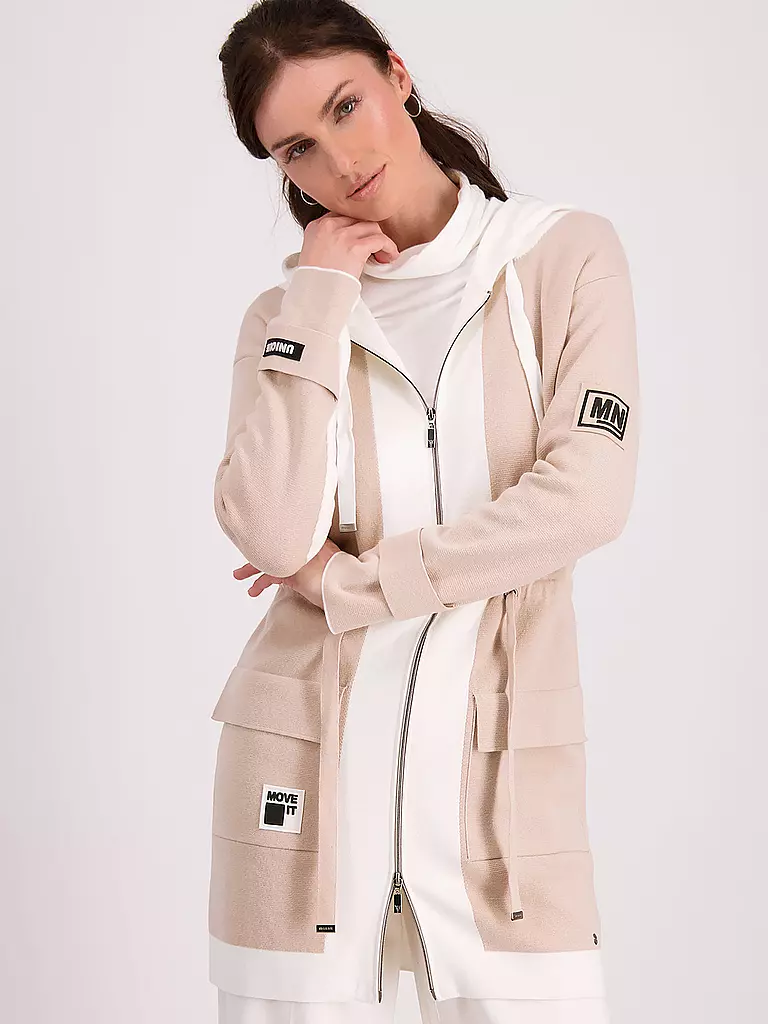 MONARI | Strickjacke  | beige