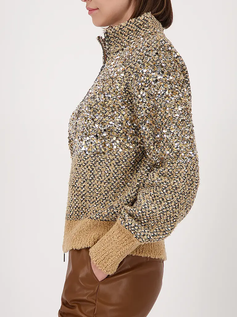 MONARI | Strickjacke  | camel