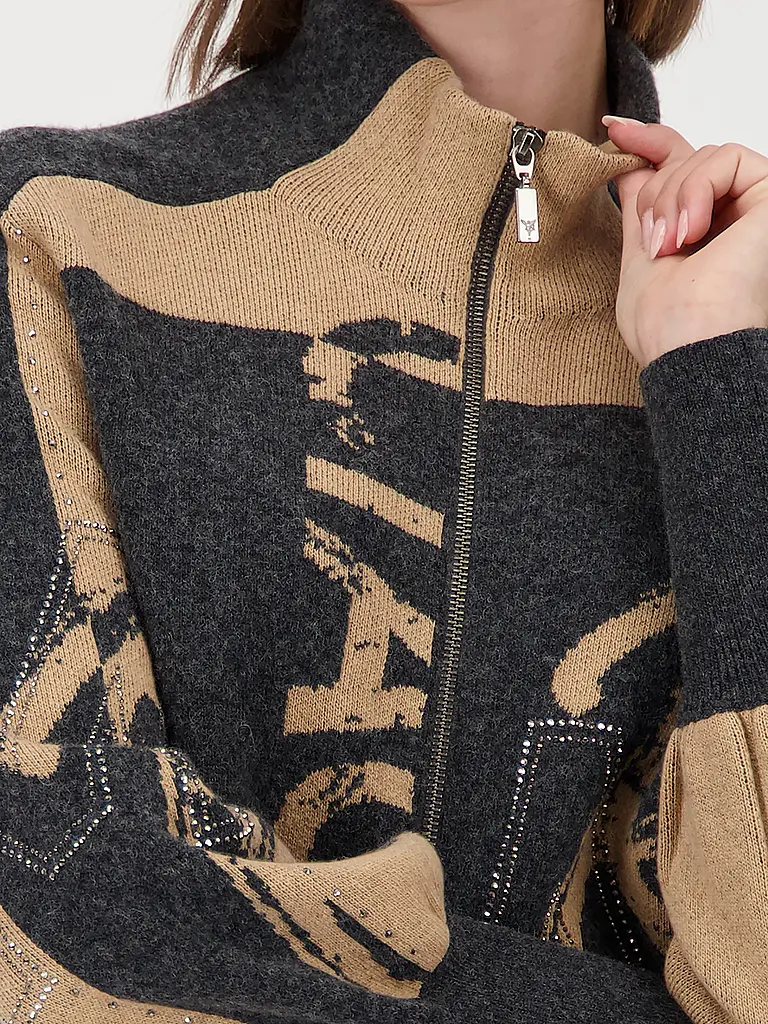 MONARI | Strickjacke  | braun