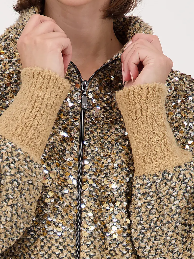 MONARI | Strickjacke  | camel