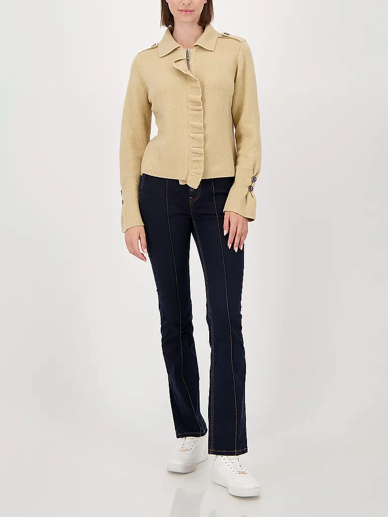 MONARI | Strickjacke | camel