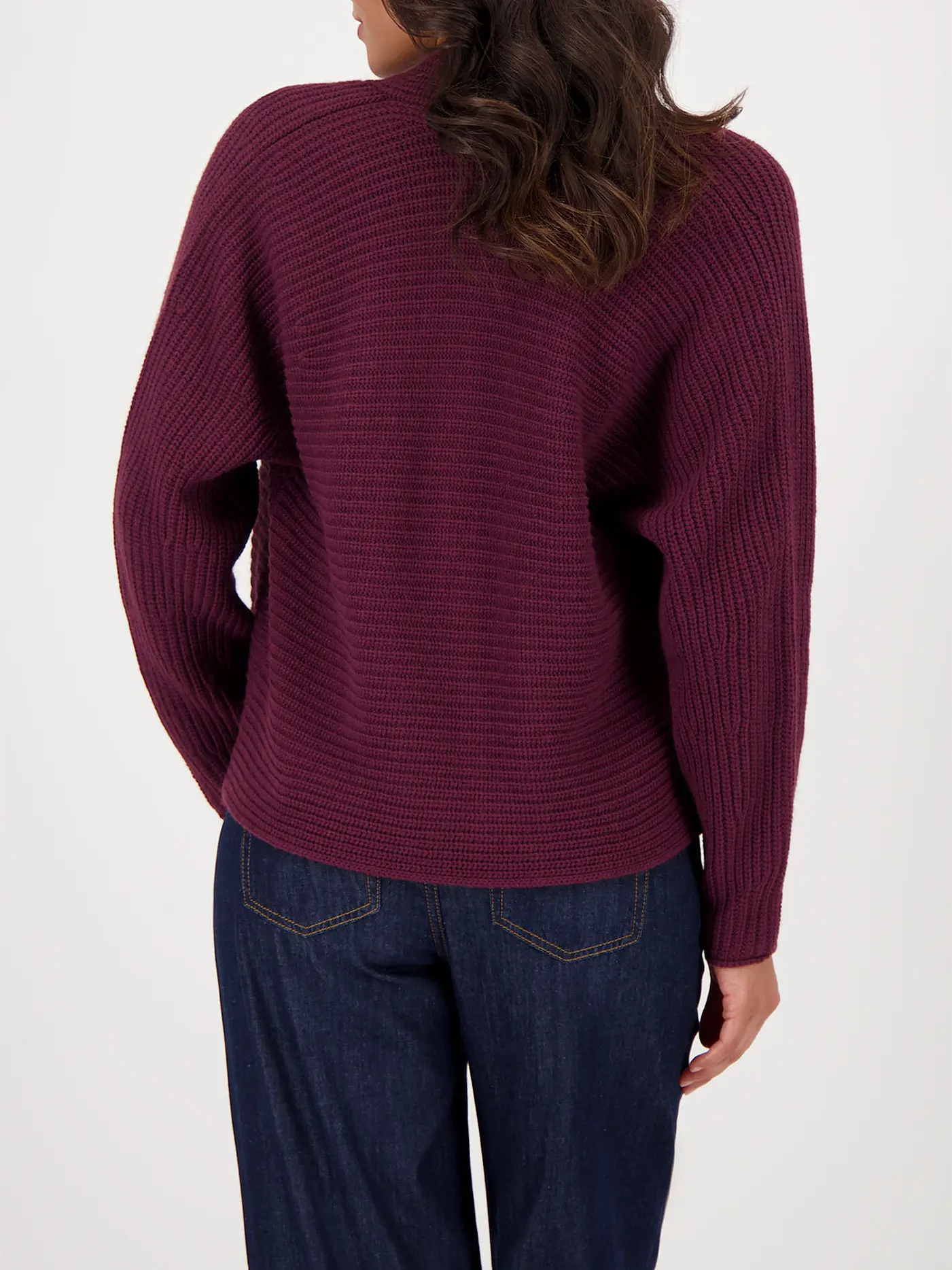 MONARI | Strickjacke | dunkelrot
