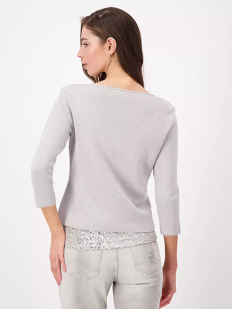 MONARI | Strickjacke | creme