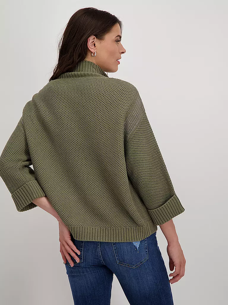 MONARI | Strickjacke | grün