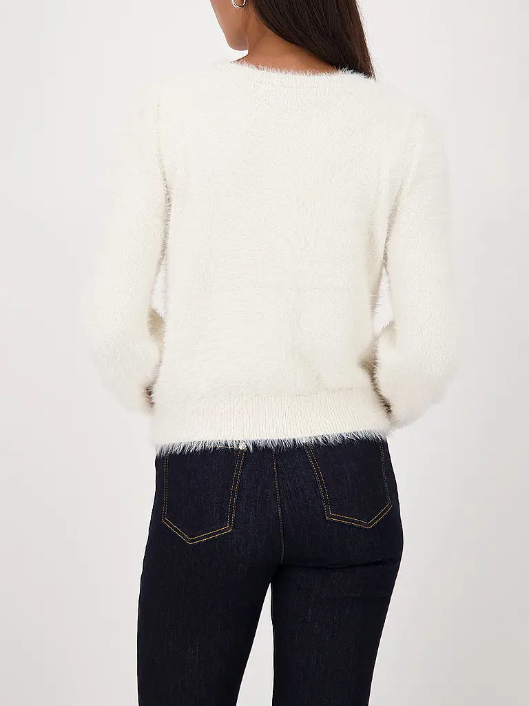 MONARI | Strickjacke | creme