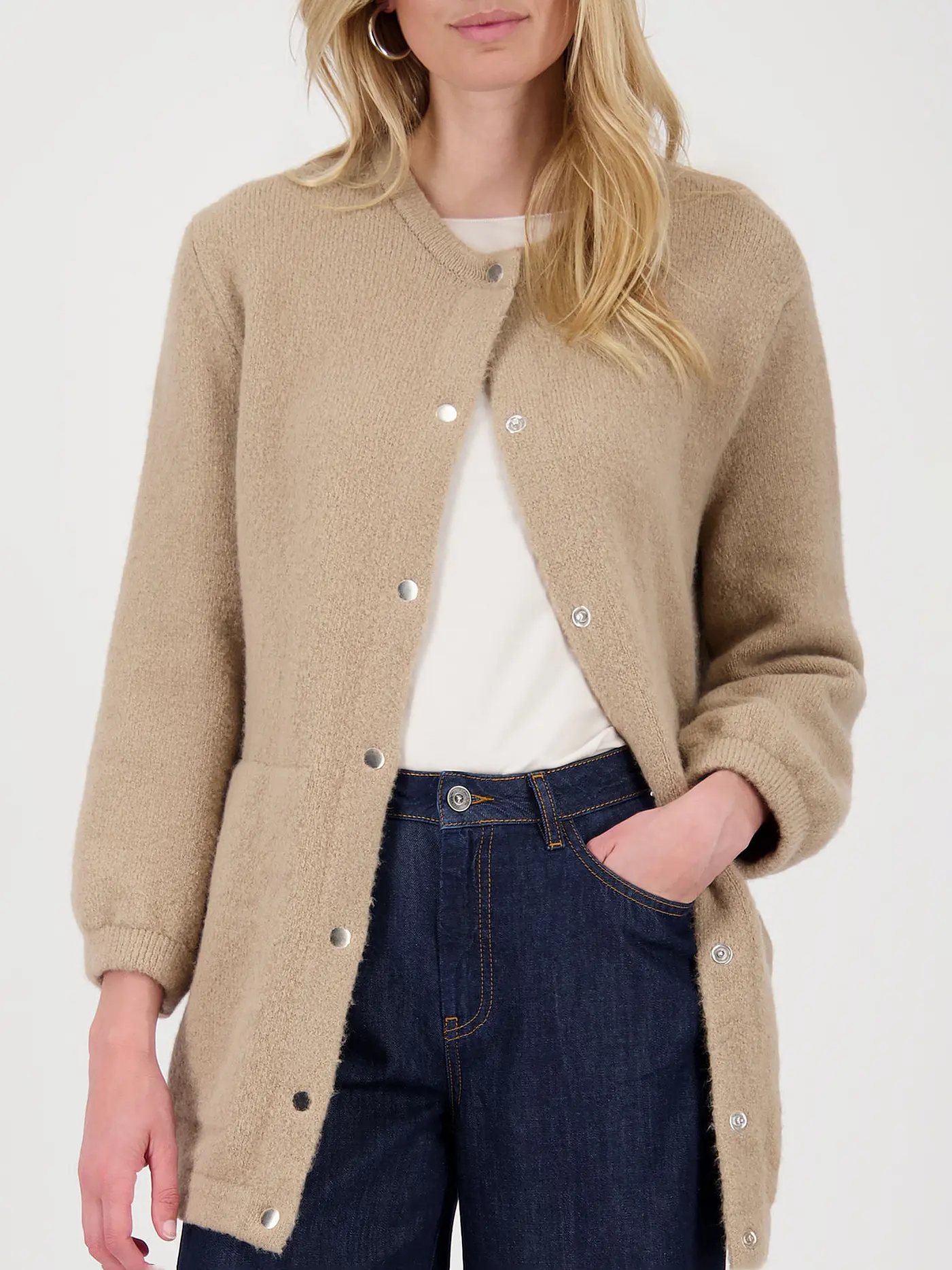 MONARI | Strickjacke | camel