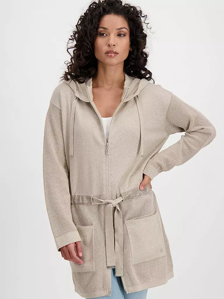 MONARI | Strickjacke | beige