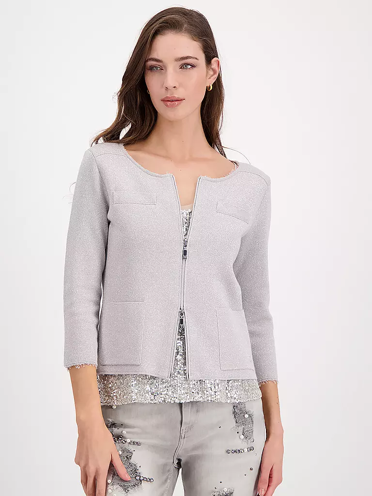 MONARI | Strickjacke | creme