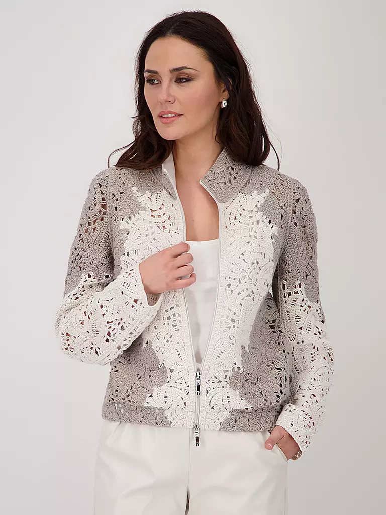 MONARI | Strickjacke | beige