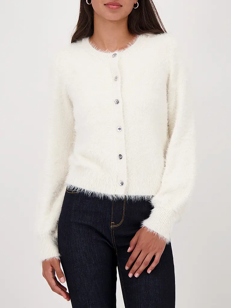 MONARI | Strickjacke | creme