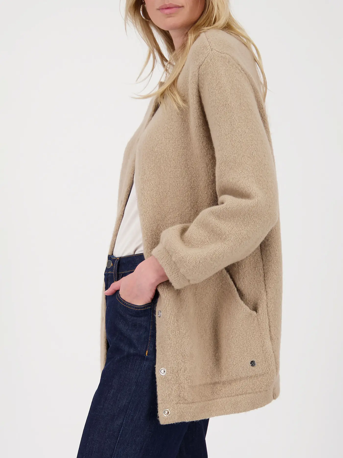MONARI | Strickjacke | camel