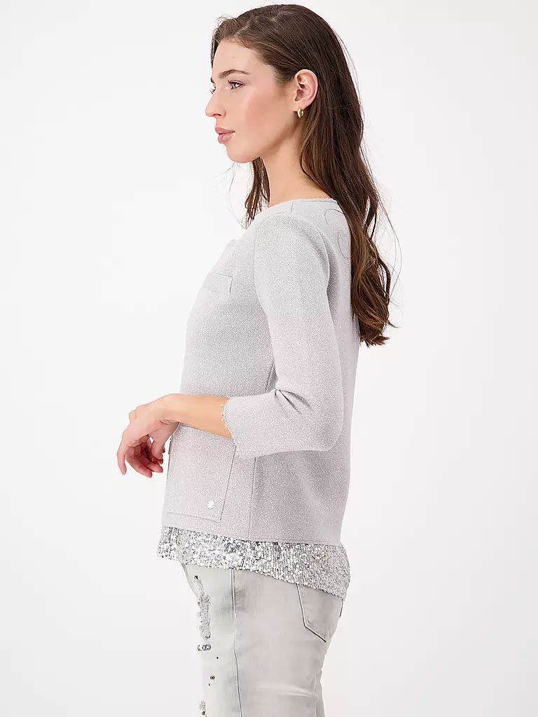 MONARI | Strickjacke | creme