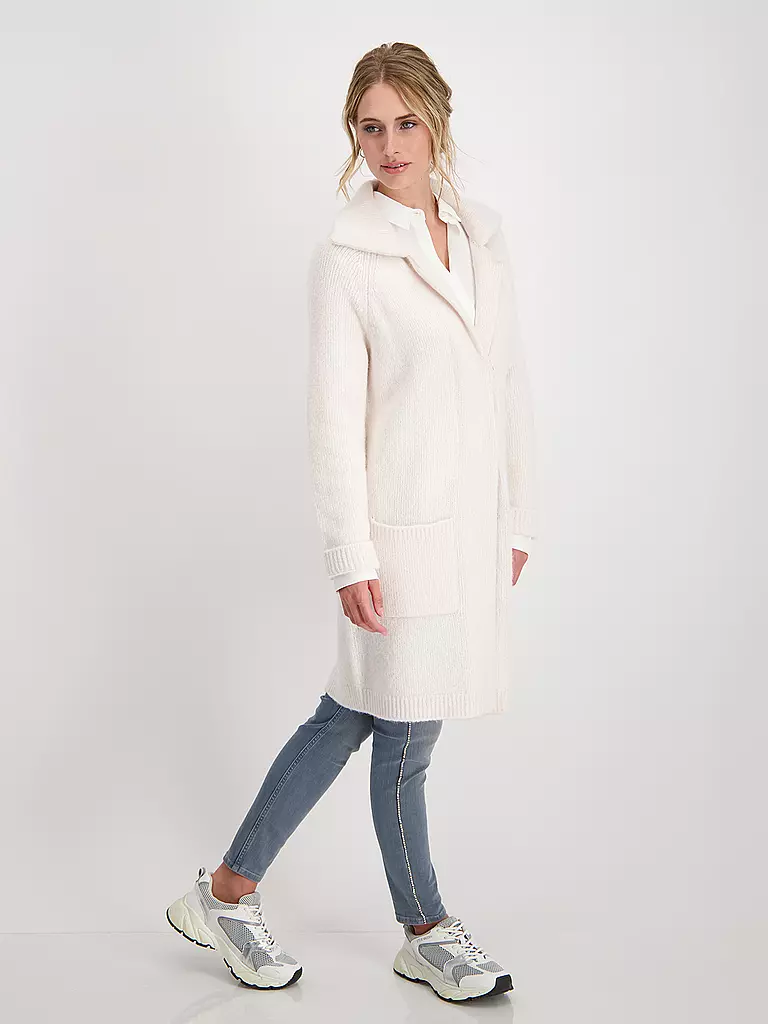 MONARI | Strickjacke | creme