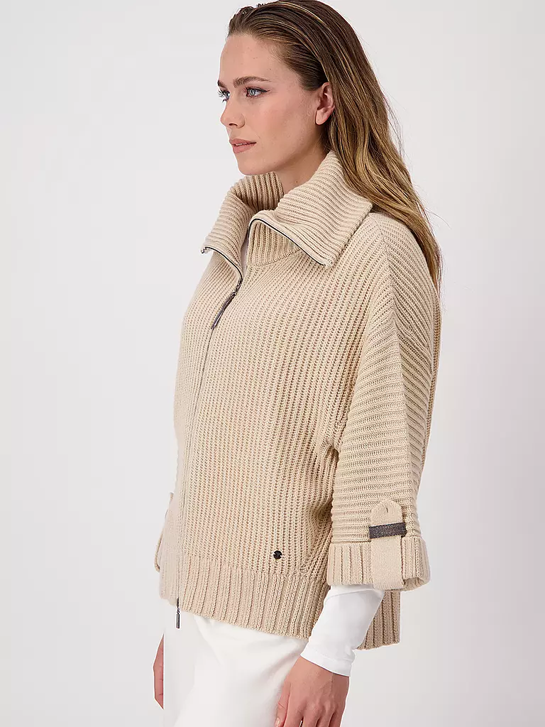 MONARI | Strickjacke | creme