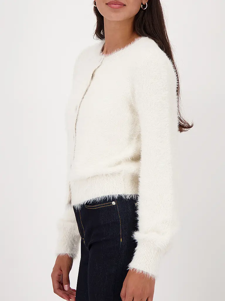 MONARI | Strickjacke | creme