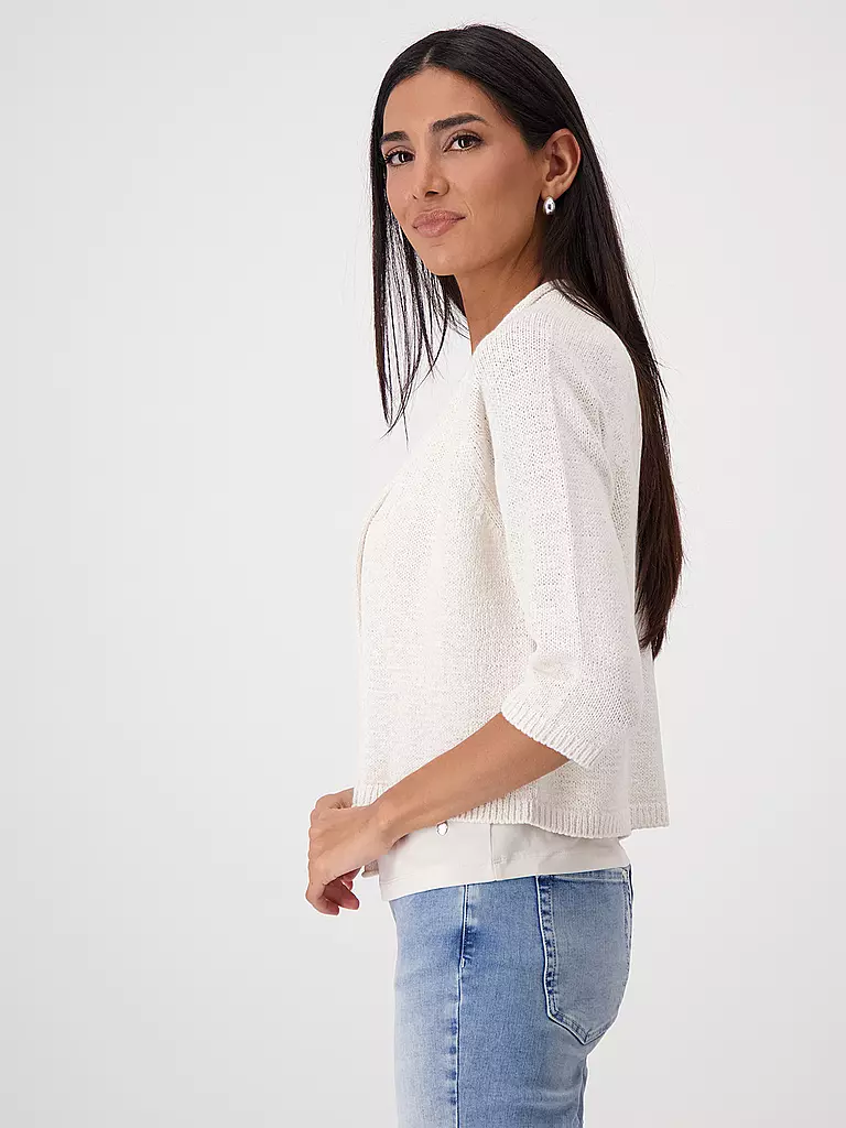 MONARI | Strickjacke | creme