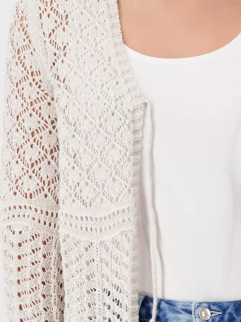 MONARI | Strickjacke | creme