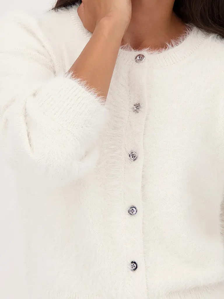 MONARI | Strickjacke | creme