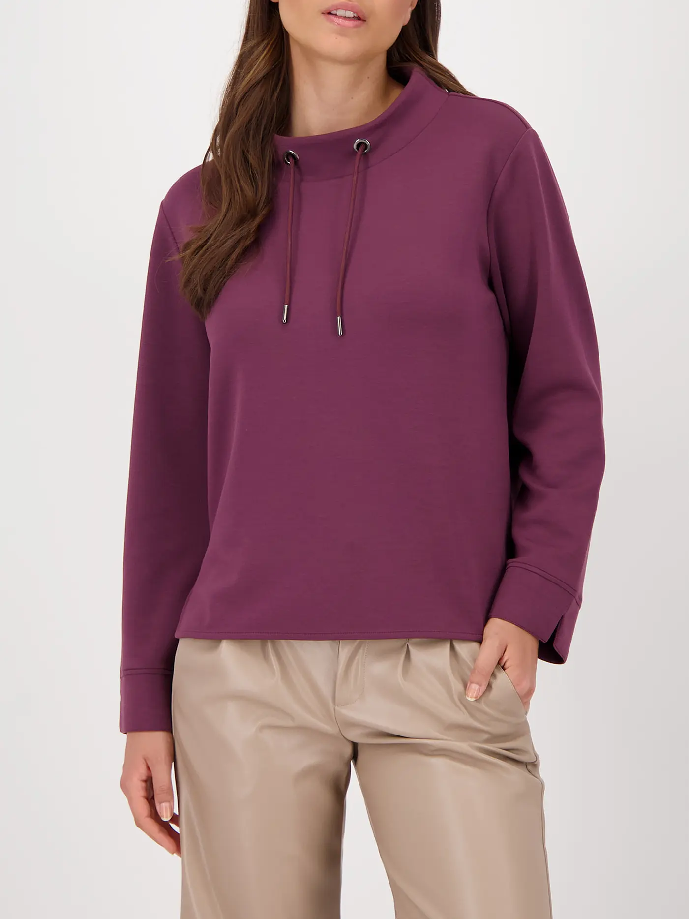 MONARI | Sweater | dunkelrot