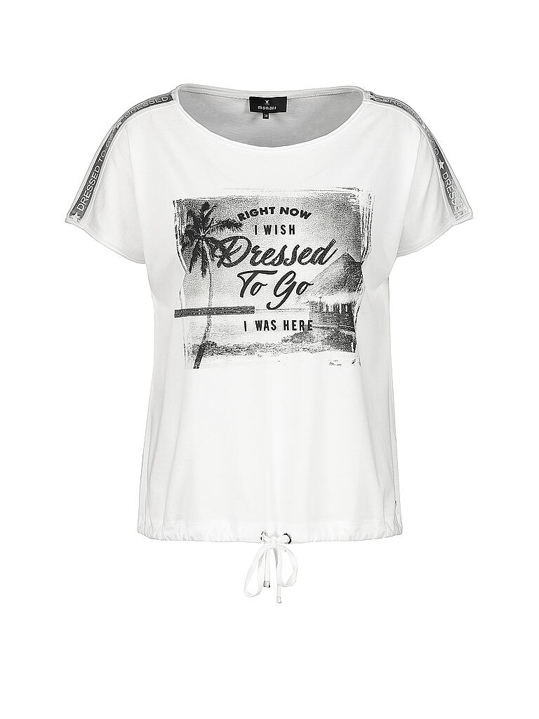 MONARI T-Shirt 100% Baumwolle - Lässiges Basic Shirt Mit überschnittenem Arm