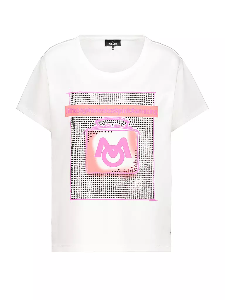 MONARI | T-Shirt  | creme