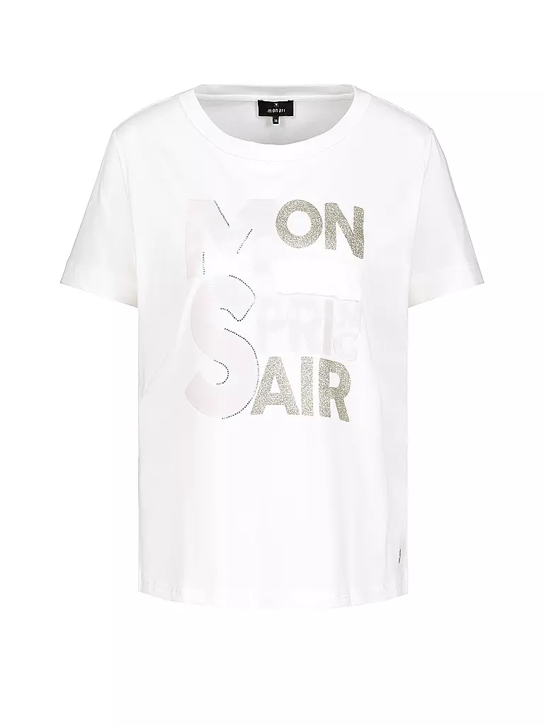 MONARI | T-Shirt  | creme