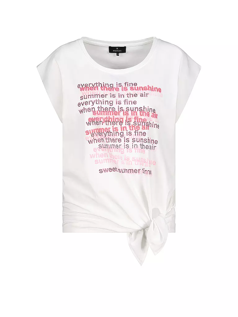 MONARI | T-Shirt  | creme