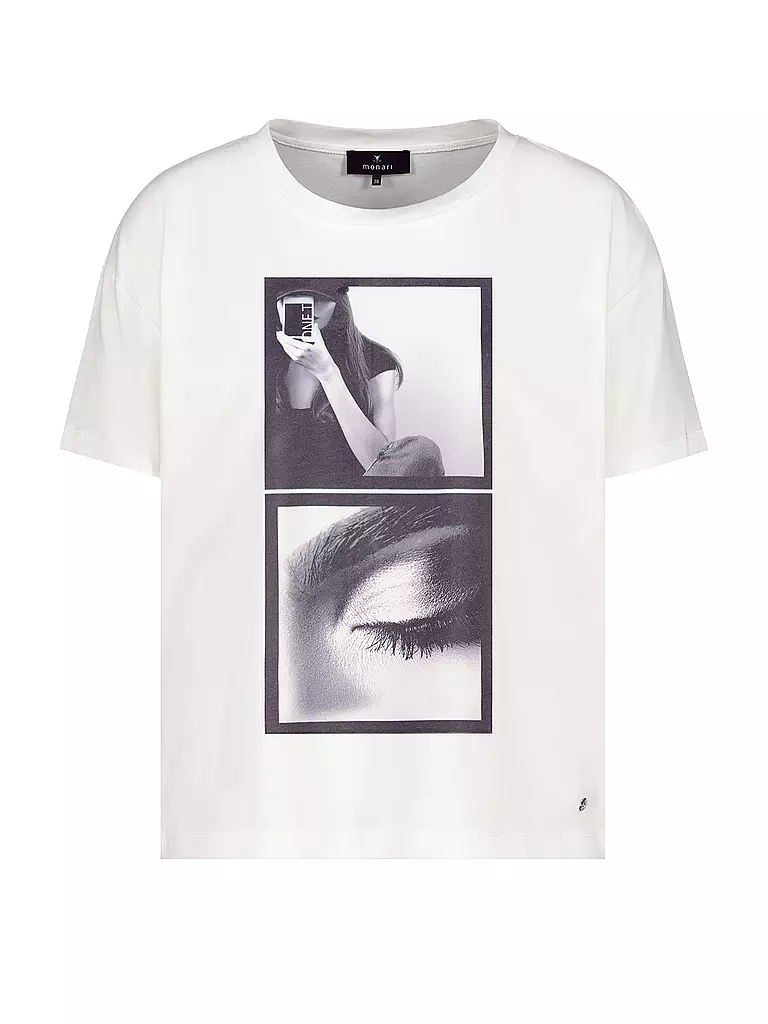 MONARI | T-Shirt  | creme