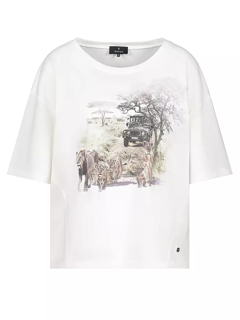 MONARI | T-Shirt  | creme