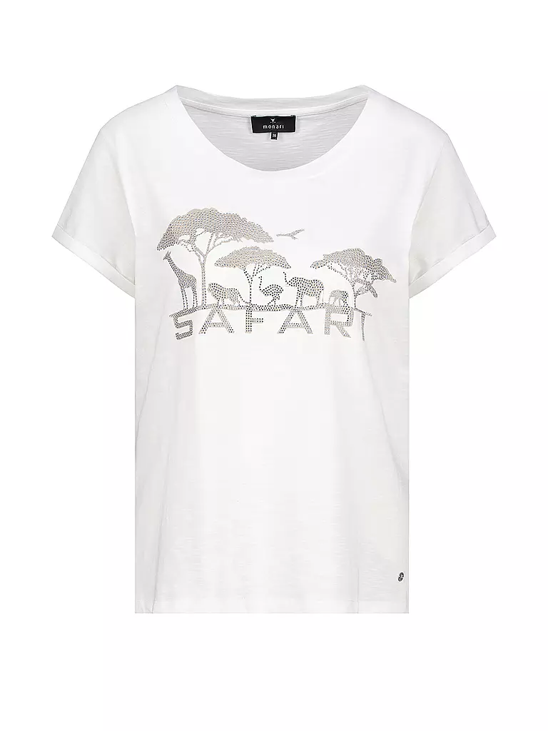 MONARI | T-Shirt  | creme