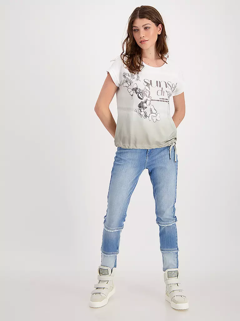 MONARI | T-Shirt  | creme