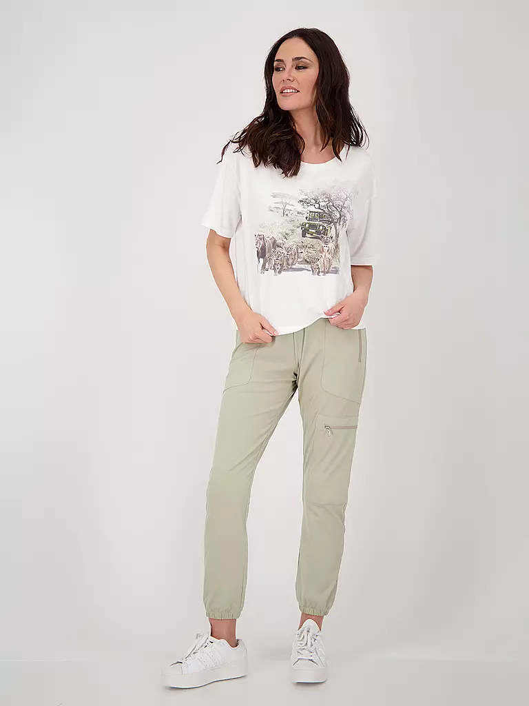 MONARI | T-Shirt  | creme