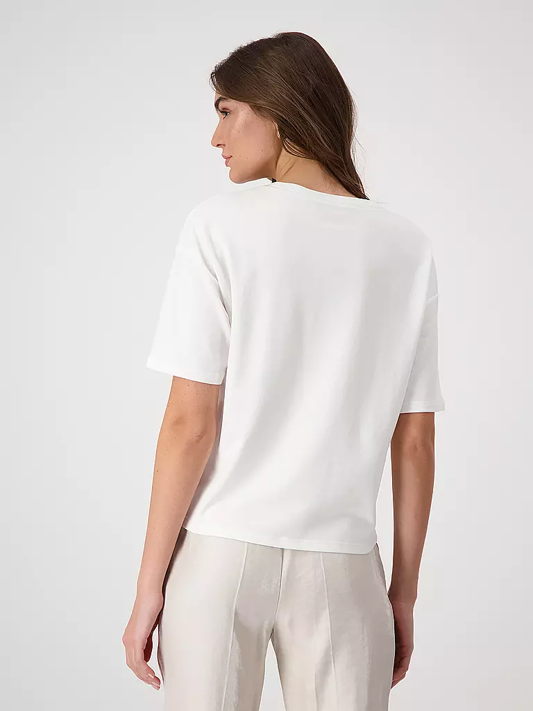 MONARI | T-Shirt  | creme