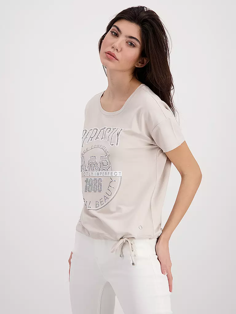 MONARI | T-Shirt  | beige