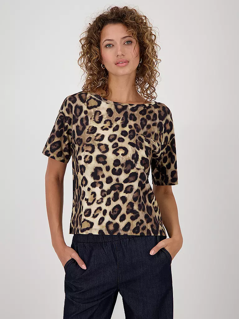 MONARI | T-Shirt  | camel