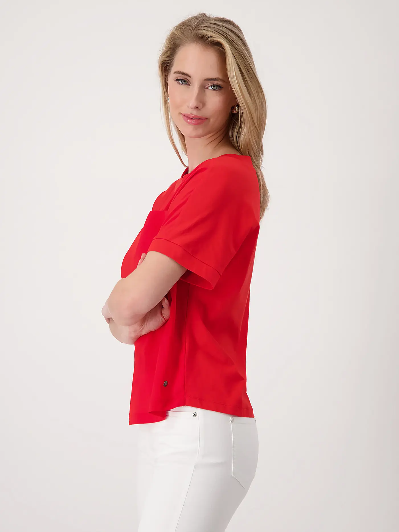MONARI | T-Shirt  | rot