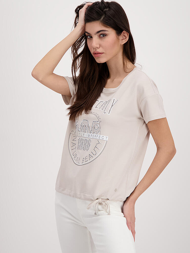 MONARI | T-Shirt  | beige
