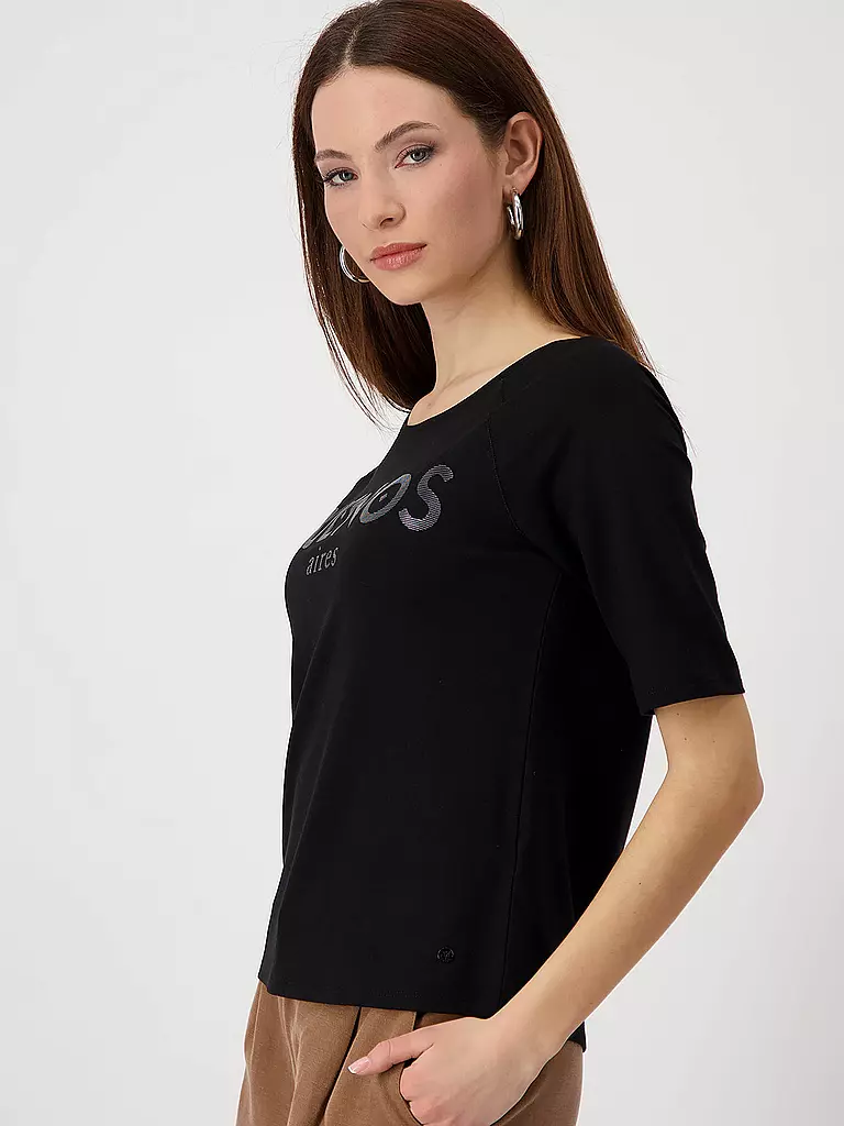 MONARI | T-Shirt  | schwarz