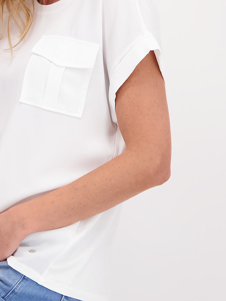 MONARI | T-Shirt  | creme