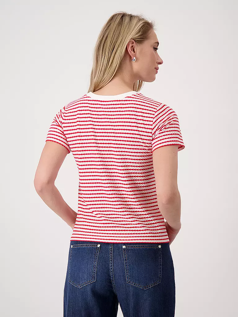 MONARI | T-Shirt SARDINIEN | rot