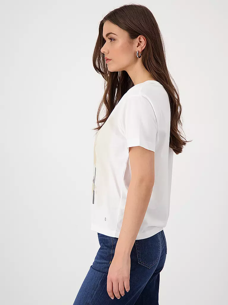 MONARI | T-Shirt SARDINIEN | creme