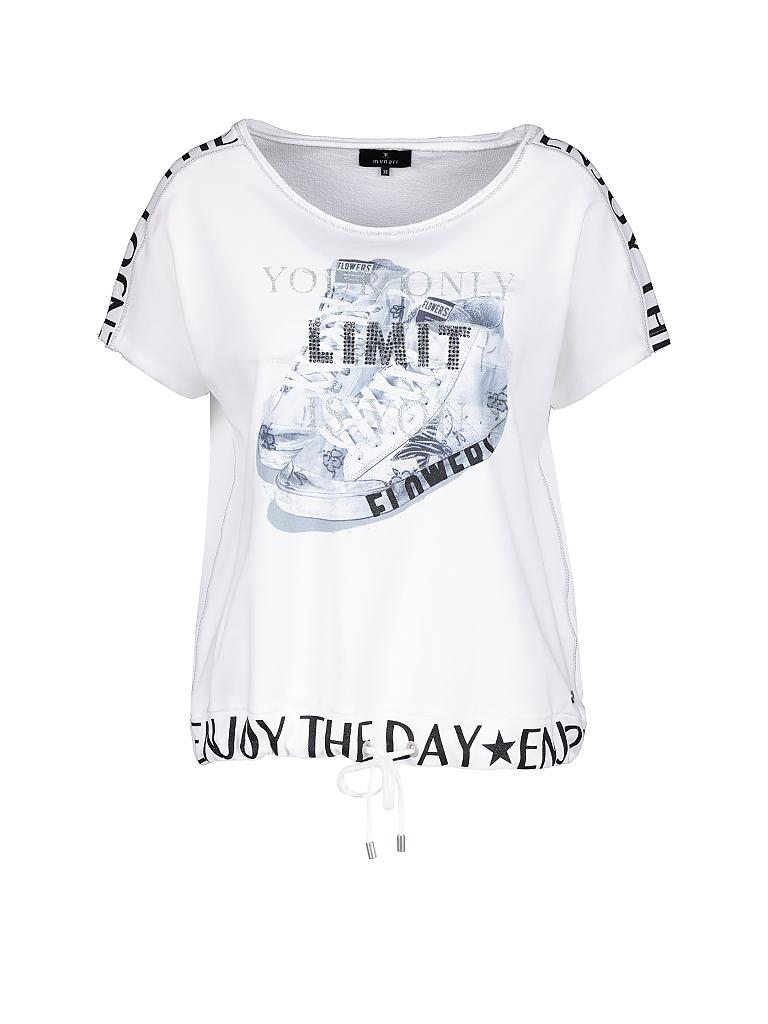 MONARI Damen T-Shirt Mit Paisley-Muster - Fließende Viskose Mit Elasthan