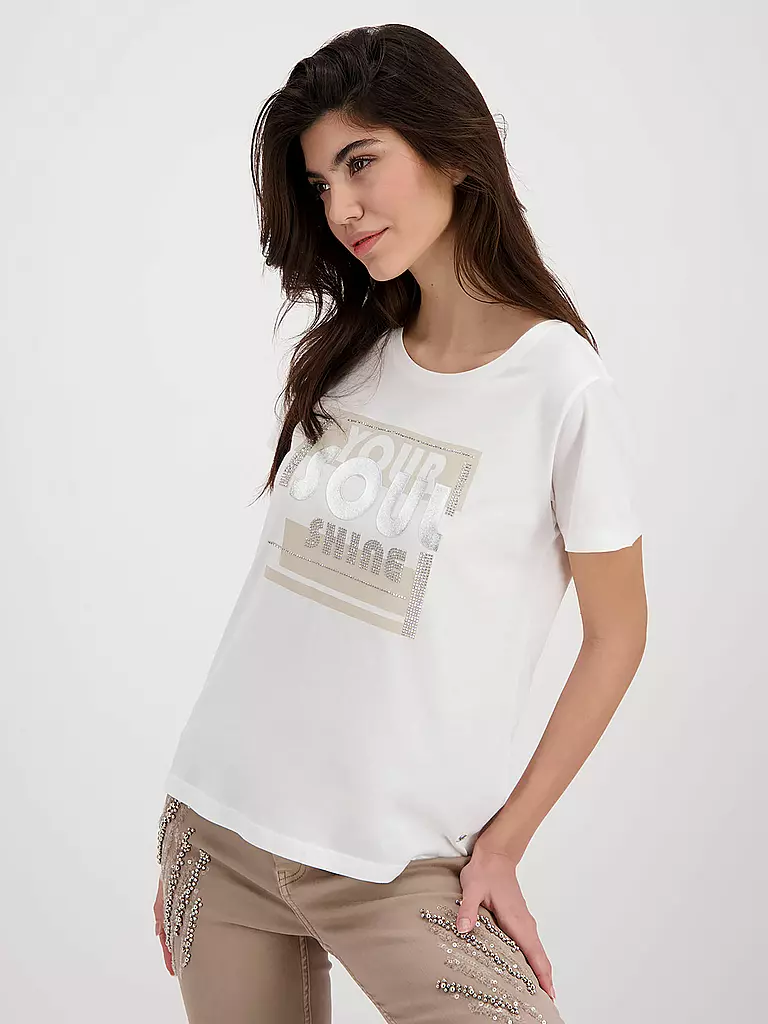 MONARI | T-Shirt | creme