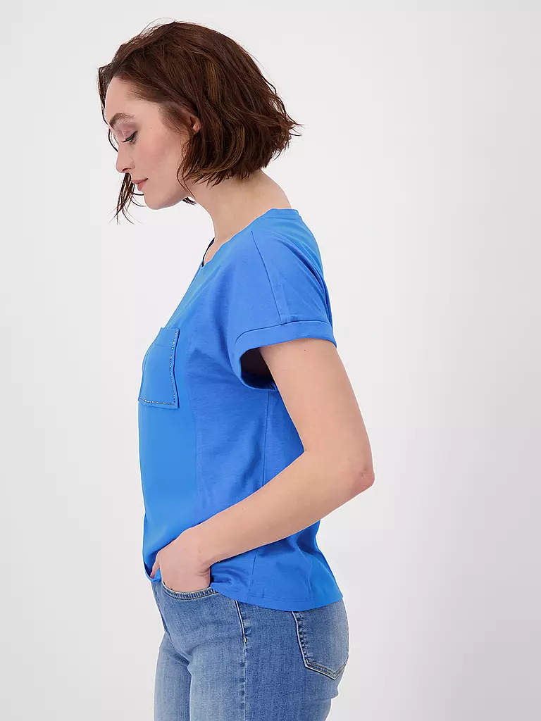 MONARI | T-Shirt | blau