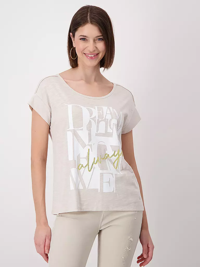 MONARI | T-Shirt | creme