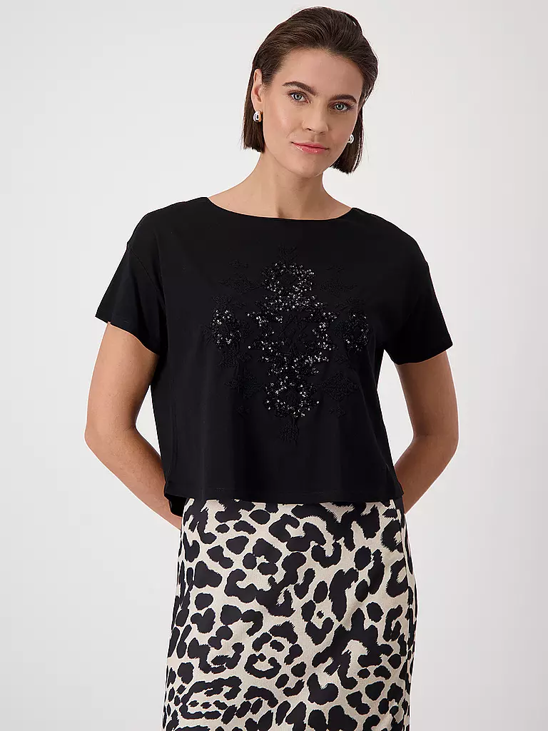 MONARI | T-Shirt | schwarz