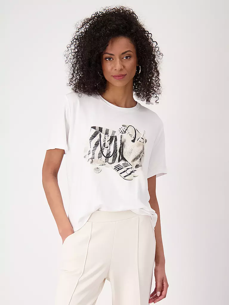 MONARI | T-Shirt | creme